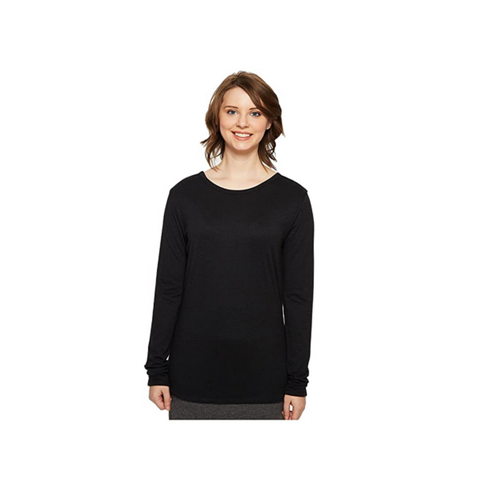 4Ward Clothing Reversible Scoop Long Sleeve Jersey Top Black Size S